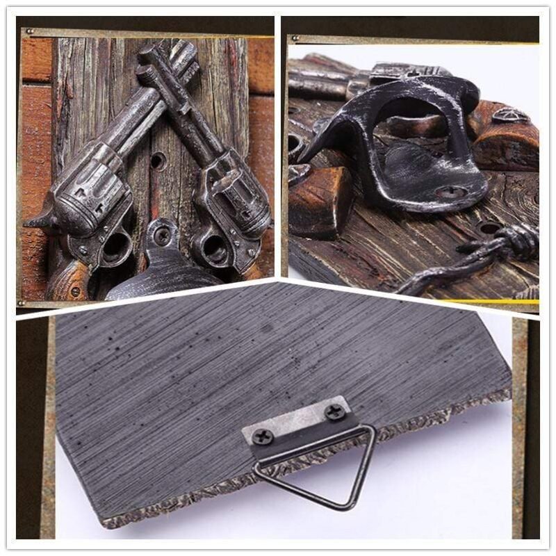 Décapsuleur Mural Bois Revolver – Image 5