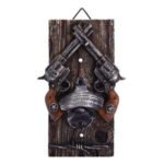 Décapsuleur Mural Bois Revolver