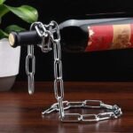 Porte-bouteille de Vin Chaîne Acier