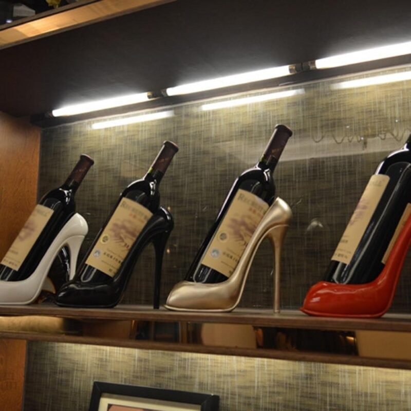 Porte-bouteille de Vin Talon Blanc – Image 3