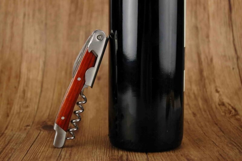 Tire-Bouchon Sommelier Bois Rouge – Image 4