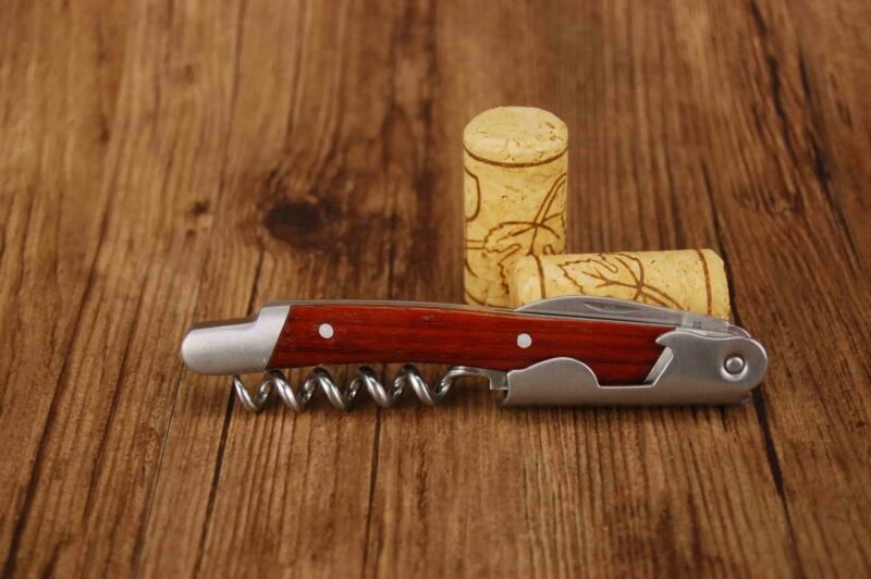 Tire-Bouchon Sommelier Bois Rouge – Image 3