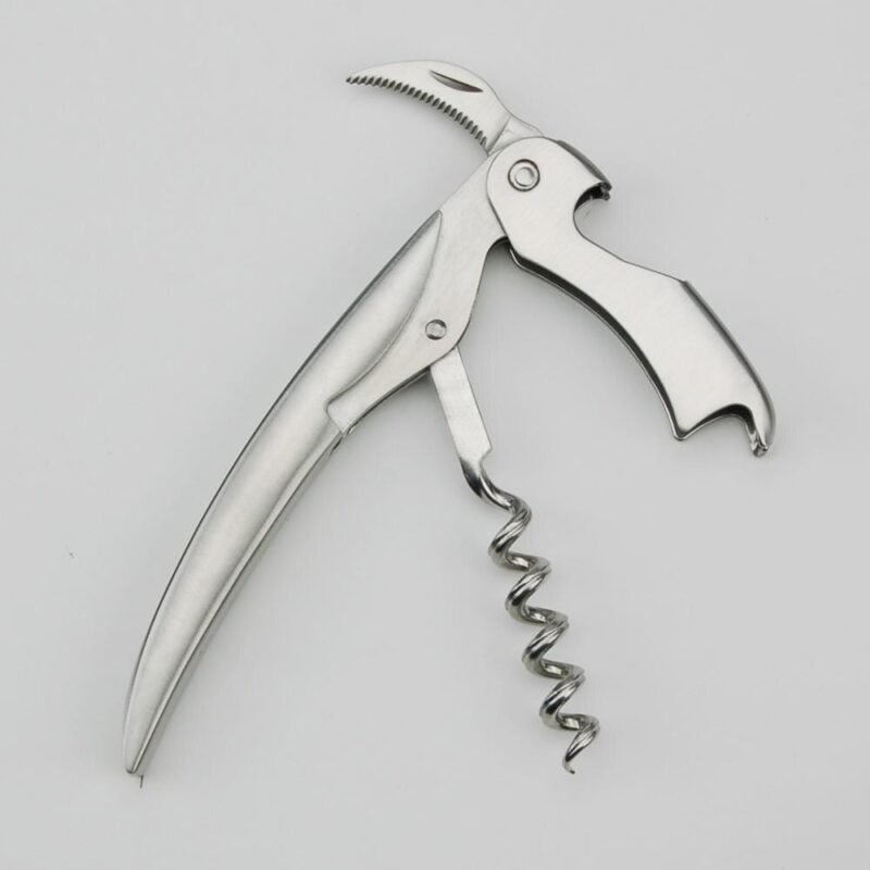 Tire-Bouchon Sommelier Hippocampe Platine – Image 2