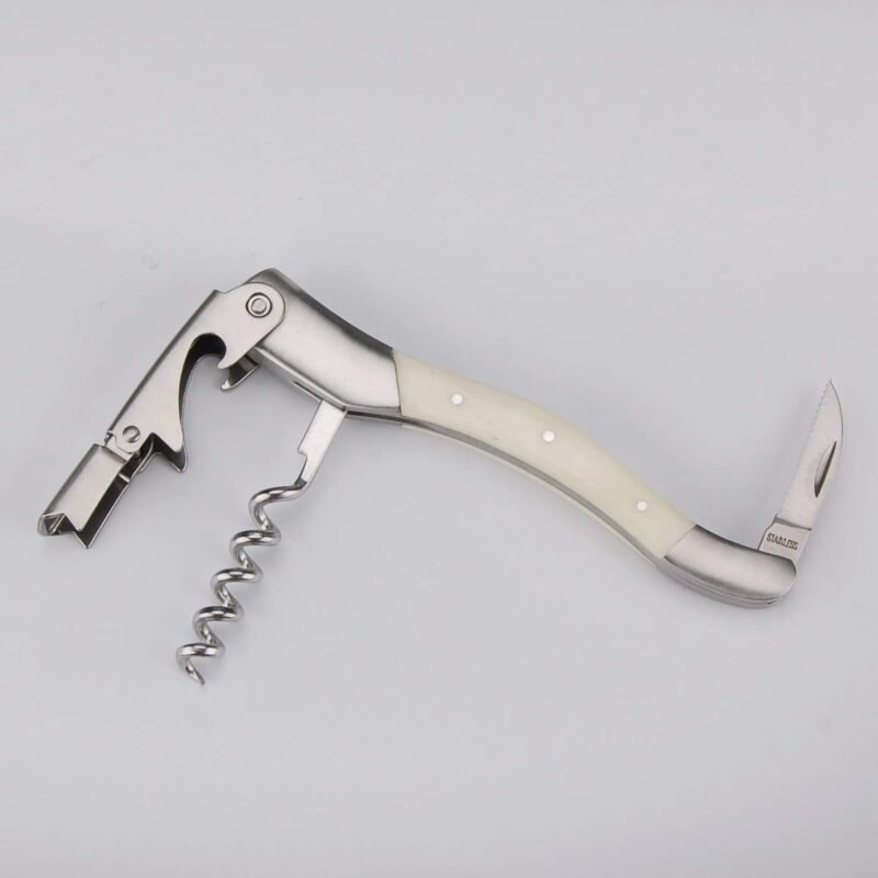 Tire-Bouchon Sommelier Luxueux Blanc – Image 3