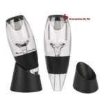 aérateur à vin portable en deux partie avec socle