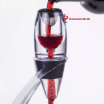 aérateur de vin en cours d'utilisation