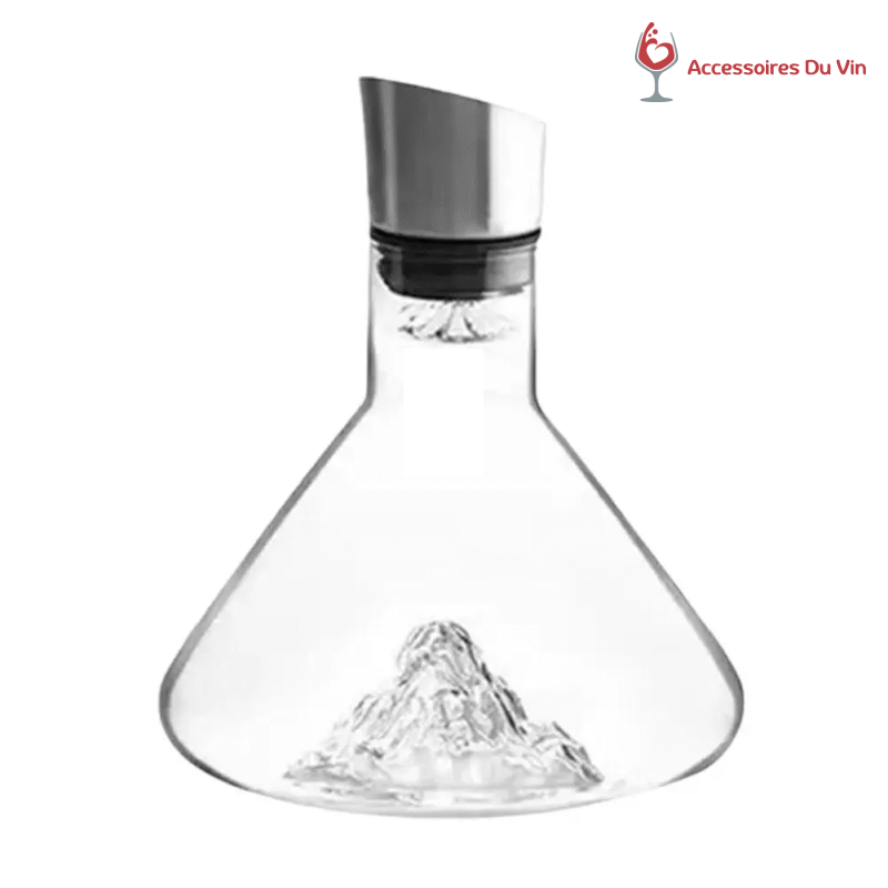 carafe à vin montagne