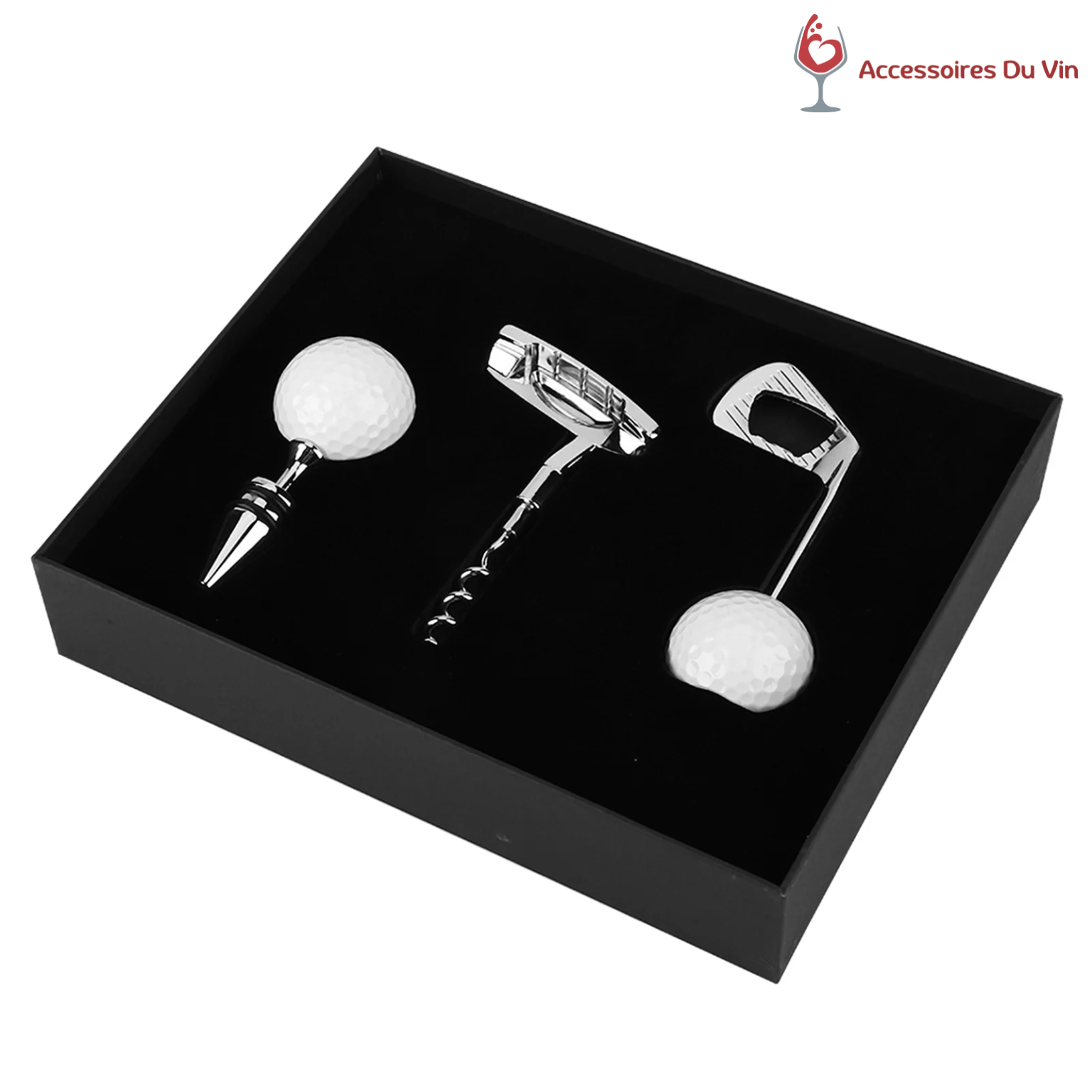 Coffret tire-bouchon golf