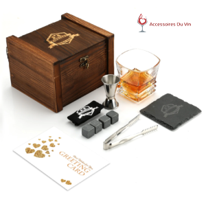 Coffret Whisky Granitus boite bois