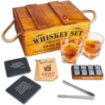Coffret whisky Set boite bois