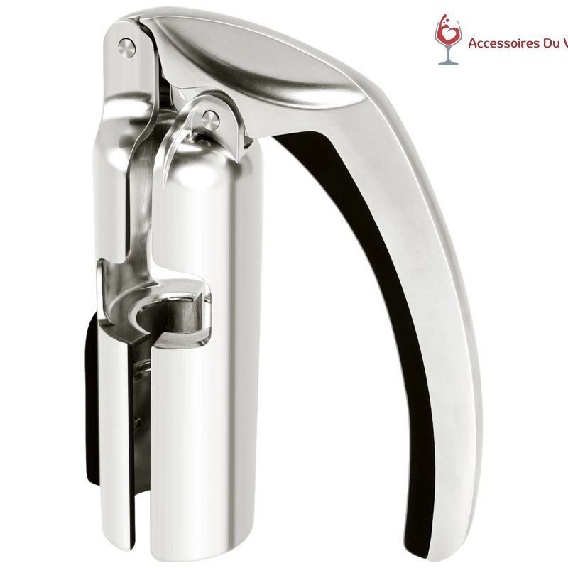 Ouvre bouteille champagne ergonomique en inox