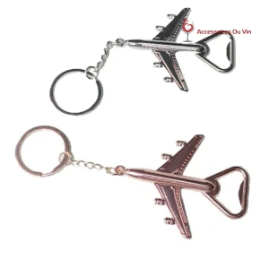porte clé avion décapsuleur
