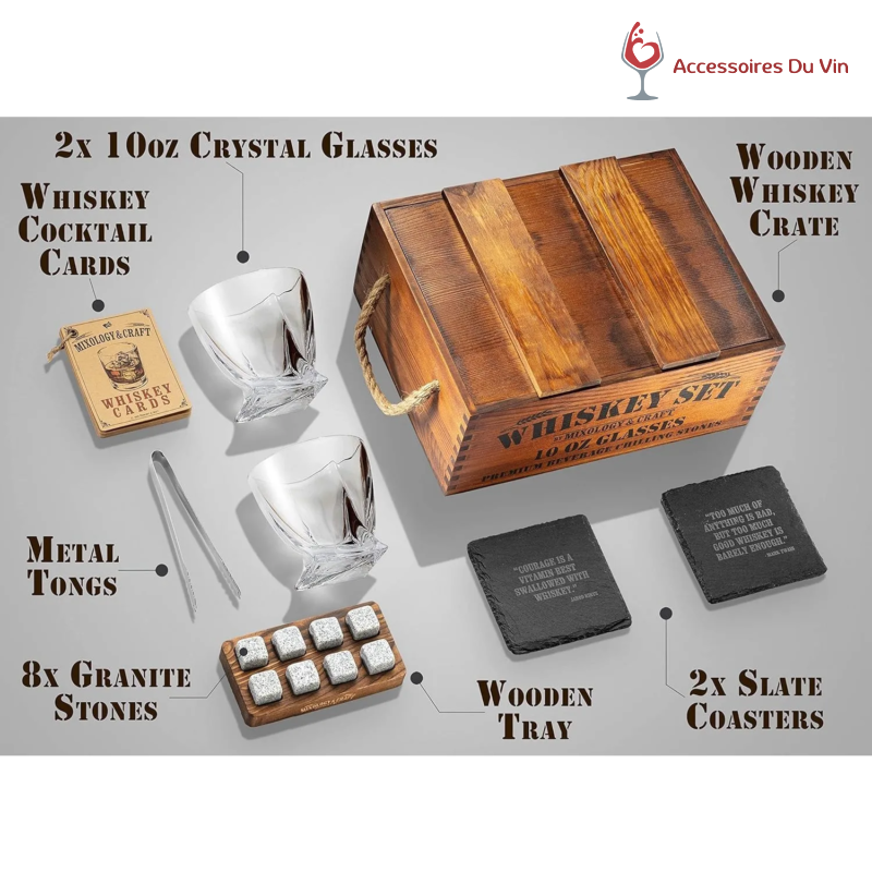 verre à whisky coffret