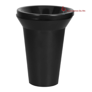 Crachoir à vin noir