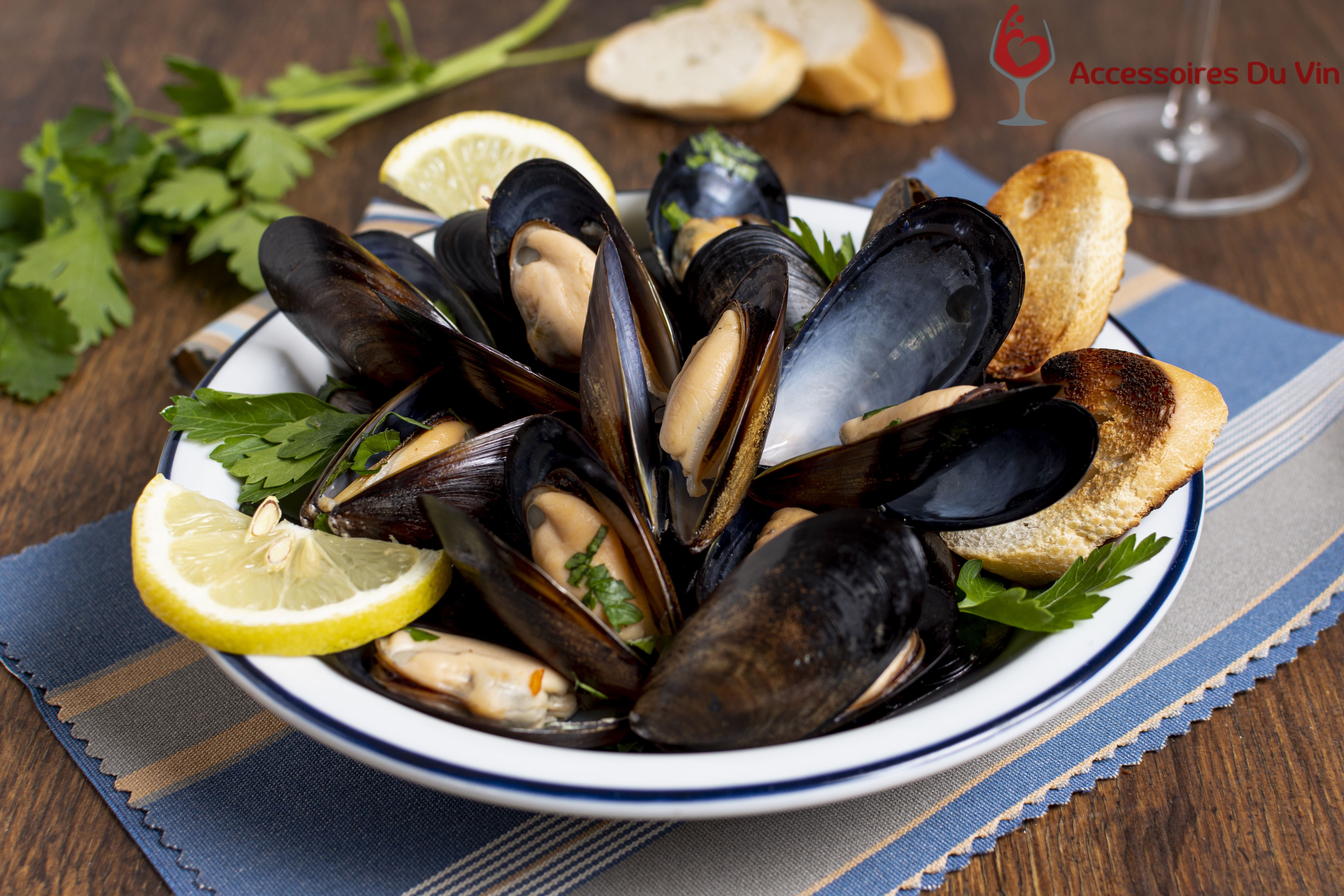 Quel vin blanc avec les moules ?