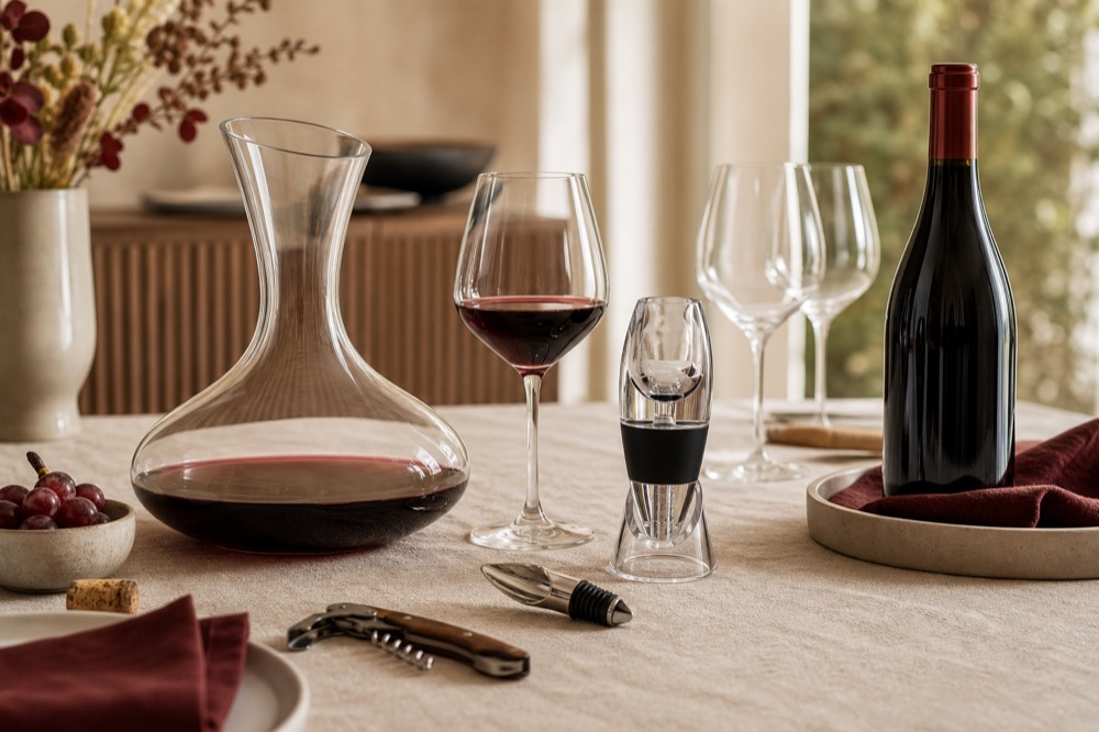 Accessoires pour servir le vin
