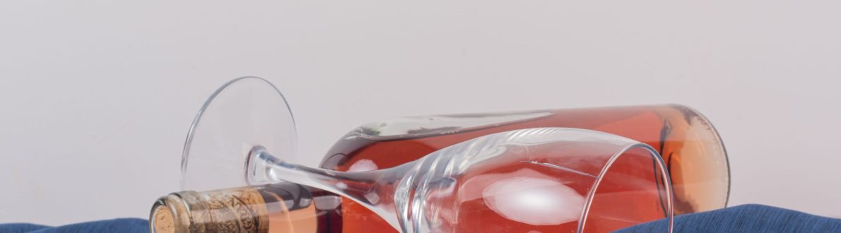 bouteille de rosé