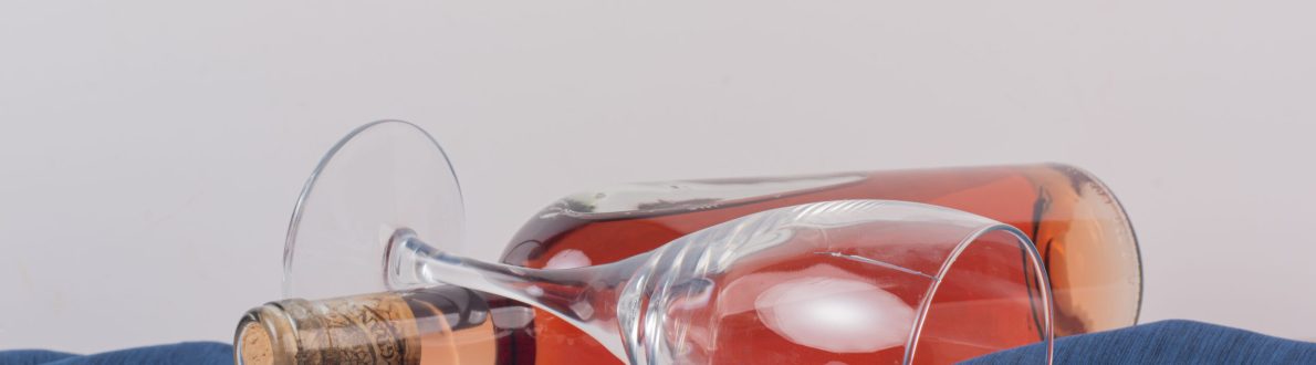 bouteille de rosé